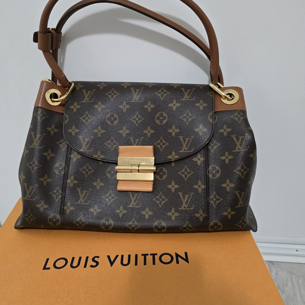 2 Carts

Louis Vuitton Monogram Olympe Havane Handbag